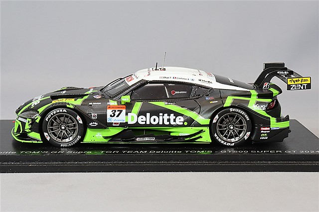 トムス特注モデル デロイトトムス GR スープラ SUPER GT 2024 1/43 Deloitte TOM'S GR Supra No.37 TGR TEAM Deloitte TOM'S