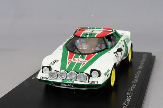 HPI 1/43 ランチア ストラトス HF 1976 ツールドコルス No.1 ランチア ストラトス HF NO.1 ツールドコルス フランスラリー1976 優勝