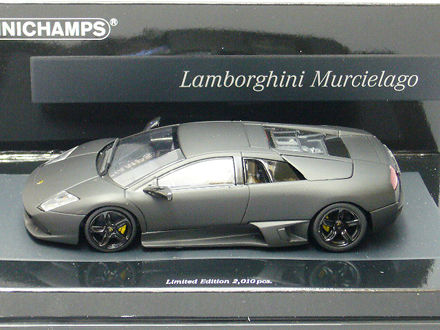 1 43 ランボルギーニ ムルシエラゴ lp640 2006 マットブラック 436103921 ミニチャンプス 安い